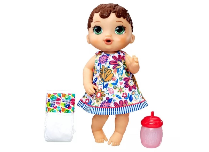 Boneca Baby Alive Hora do Xixi E0 Hasbro - Imagem 4