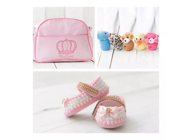 Boneca Bebê Reborn Princesa Larinha 53cm com 20 acessórios - Imagem 3