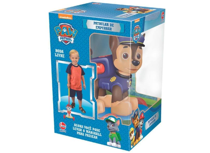 Boneco De Empurrar Chase - Patrulha Canina - Lider - Imagem 4