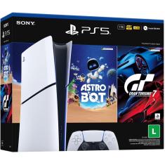 Playstation 5 Slim Edição Digital 1TB Bundle ASTRO BOT + Gran Turismo 7