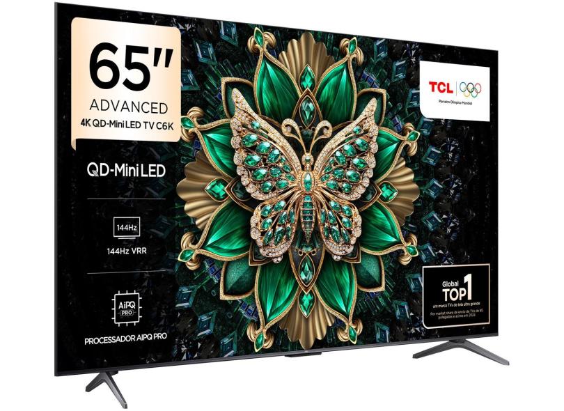 Smart TV QD-Mini LED 65" TCL 4K 65C6K - Imagem 2
